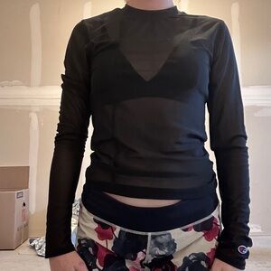 Champions sheer long sleeve